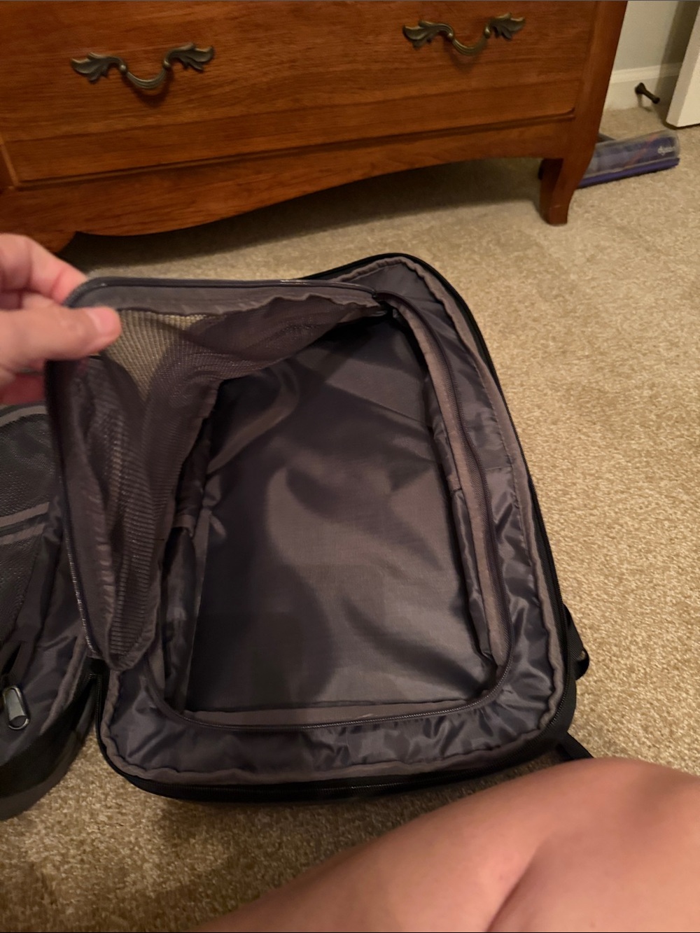NWOT Duchamp Gray Men's Backpack - Minimalist Travel & Work Pack - Picture 5 of 12